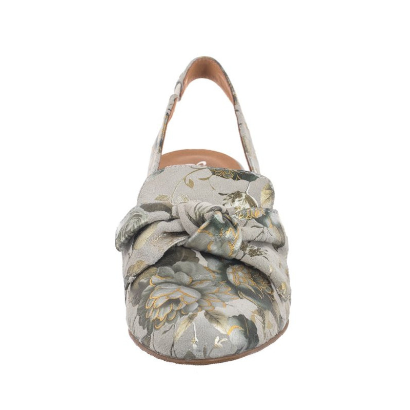 Maciejka Zielone w Kwiaty N6539-38/00-1 (MA1206-b) bateliai