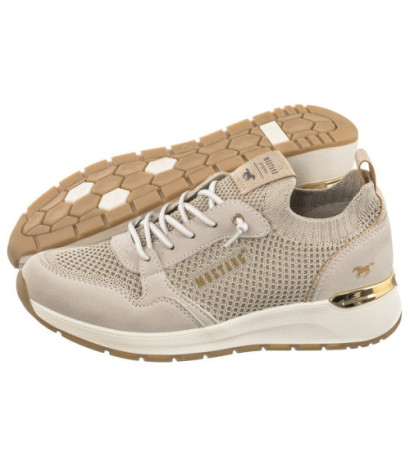 Mustang Beżowe 1487-301-243 (MU543-a) shoes