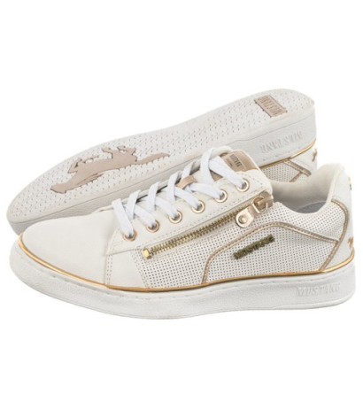 Mustang Białe/Złote 1300-312-111 (MU546-a) kingad