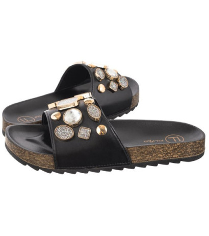 Filippo Czarne DK621/24 BK (FO97-a) Women's Shoes/Flip Flops