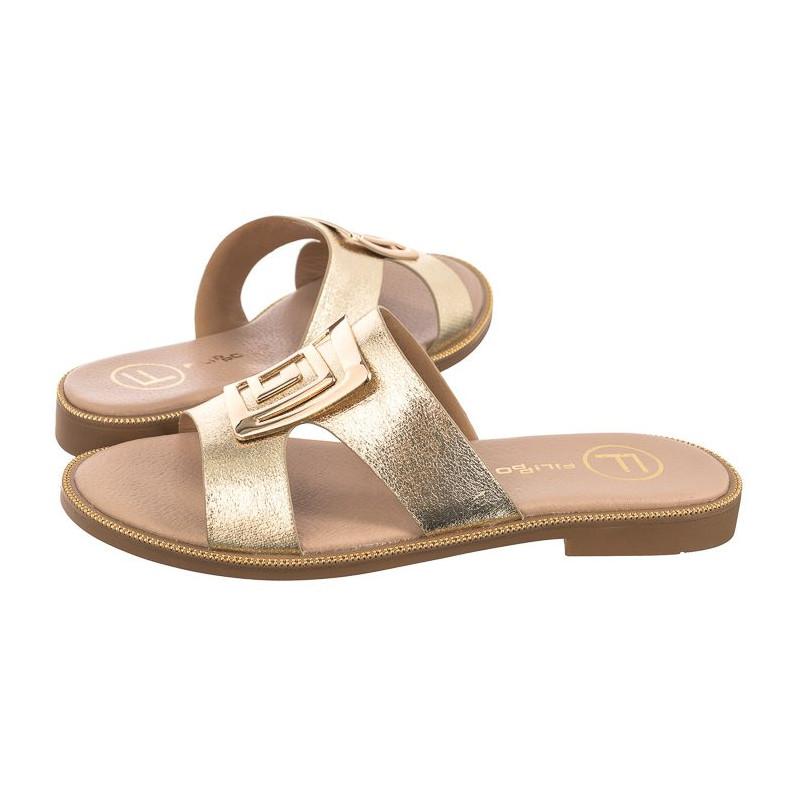 Filippo Złote DK3703/25 GO (FO100-a) Sieviešu apavi/Flip Flops