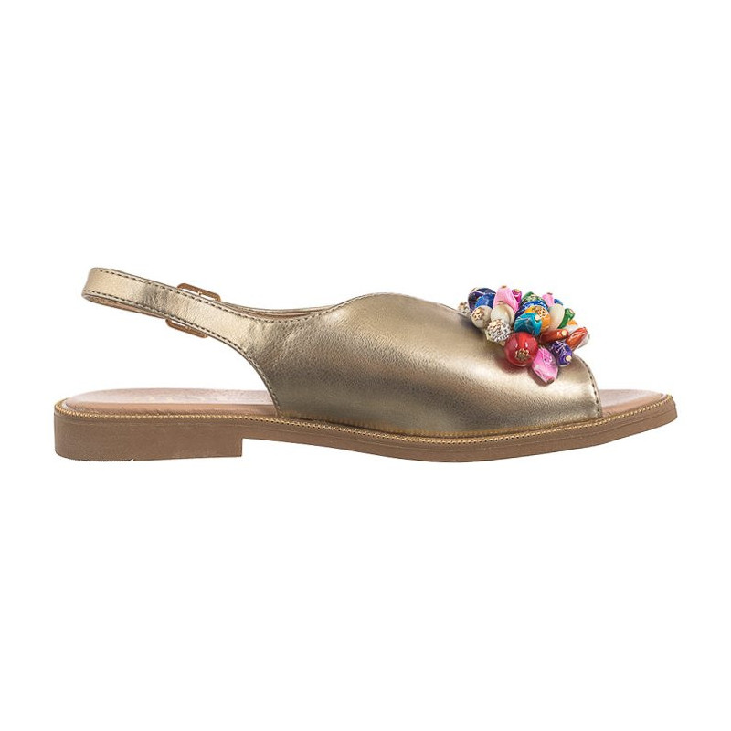 Filippo Złote DS6230/25 GO (FO104-a) sandals