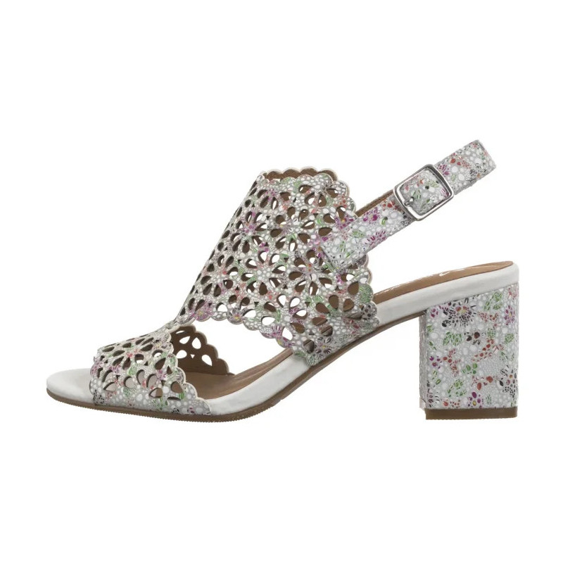 Maciejka Białe+Kwiaty N6518-11/00-1 (MA1207-c) bateliai