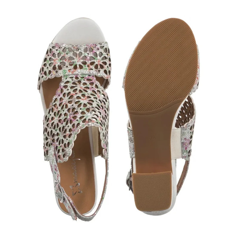 Maciejka Białe+Kwiaty N6518-11/00-1 (MA1207-c) kingad