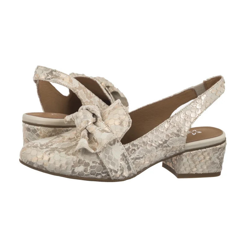 Maciejka Beżowe/Złote N6539-04/00-1 (MA1206-c) shoes
