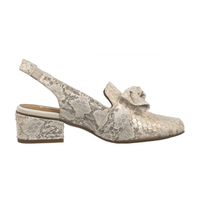 Maciejka Beżowe/Złote N6539-04/00-1 (MA1206-c) shoes