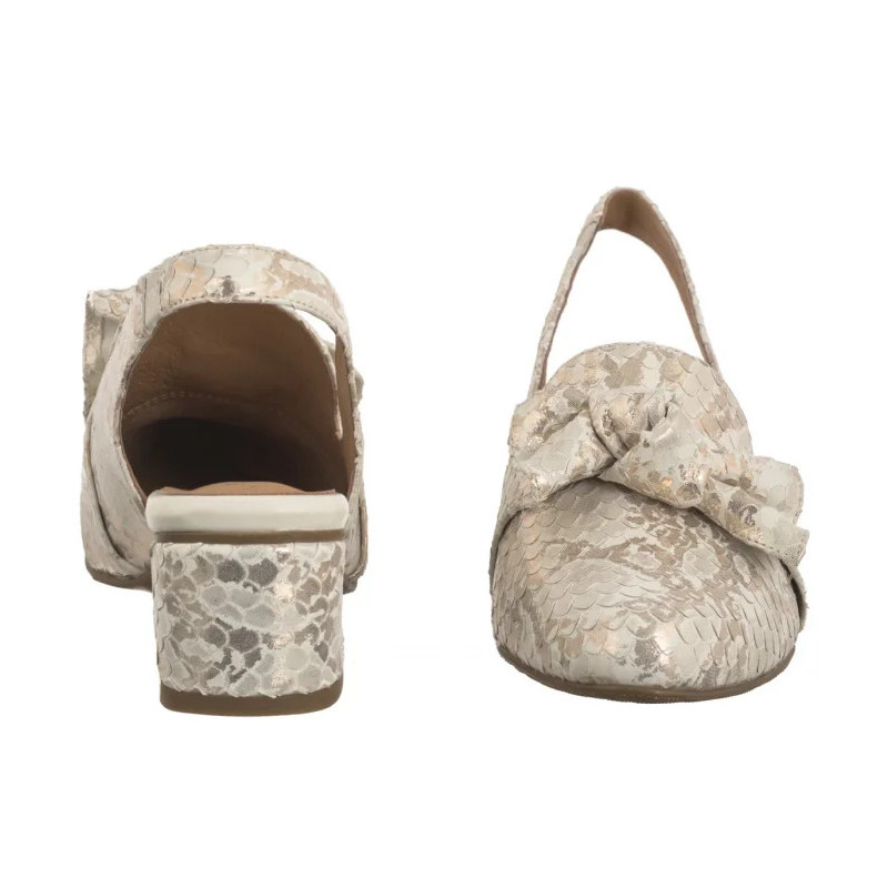 Maciejka Beżowe/Złote N6539-04/00-1 (MA1206-c) shoes