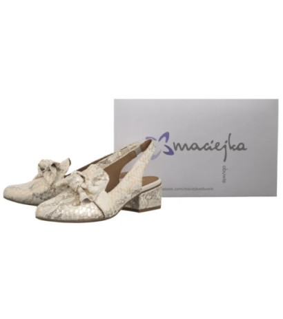 Maciejka Beżowe/Złote N6539-04/00-1 (MA1206-c) kingad