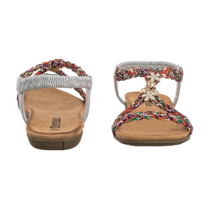 Artiker Srebrne/Multikolor 54C1322 (AR120-b) sandalai