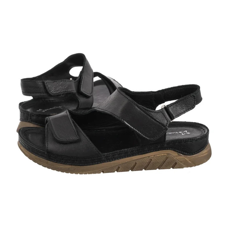 Maciejka Czarne L4495-01/00-1 (MA1219-c) sandales