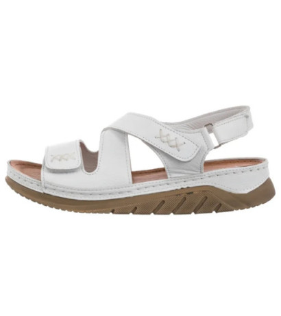 Maciejka Białe L4496-11/00-1 (MA1220-c) sandals