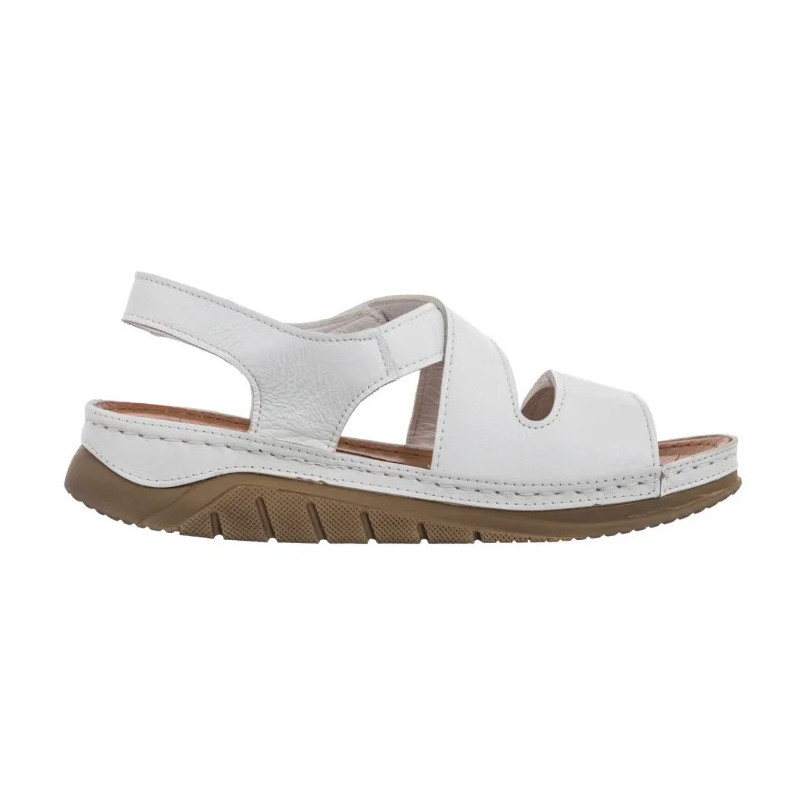 Maciejka Białe L4496-11/00-1 (MA1220-c) sandals