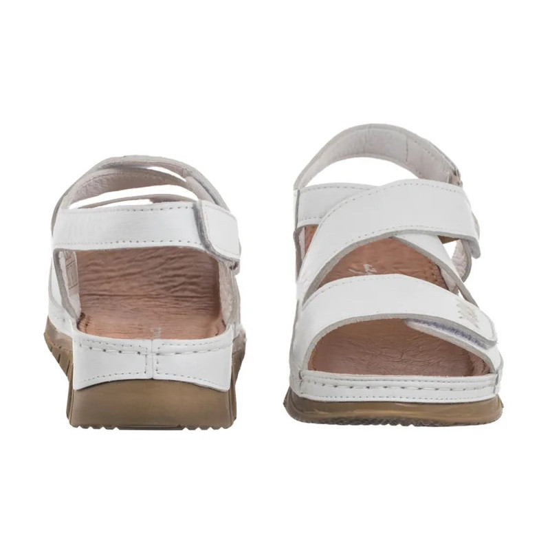 Maciejka Białe L4496-11/00-1 (MA1220-c) sandalai