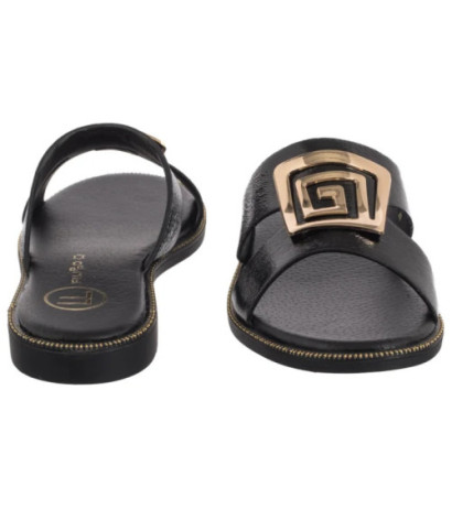 Filippo Czarne DK3703/25 BK (FO100-c) Sieviešu apavi/Flip Flops