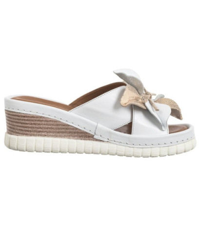 Artiker Białe/Złote 54C0537 (AR125-a) shoes