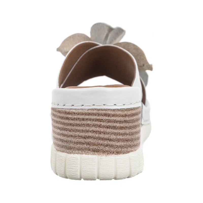 Artiker Białe/Złote 54C0537 (AR125-a) shoes