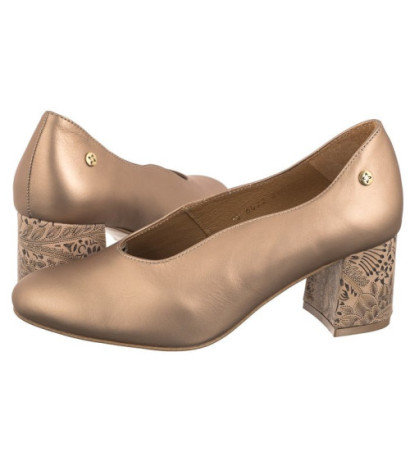 Maciejka Ciemne Złote 06422-25/00-1 (MA1226-a) shoes