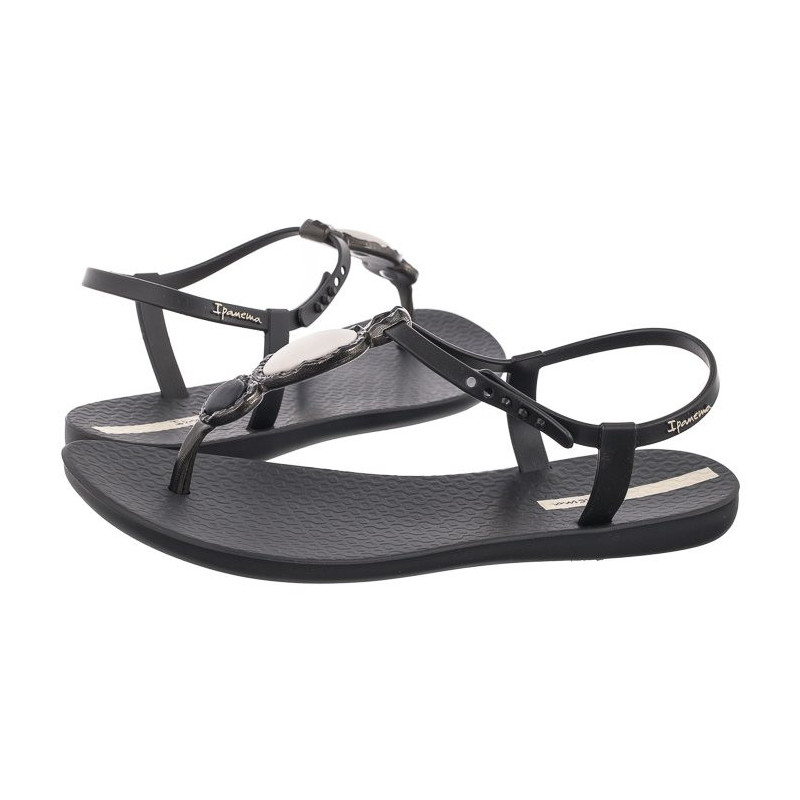 Ipanema Class Bright Sand Fem 83511/AR804 Black/Beige (IP75-a) sandales