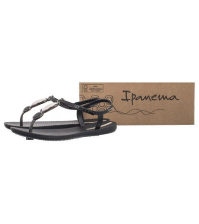 Ipanema Class Bright Sand Fem 83511/AR804 Black/Beige (IP75-a) sandales