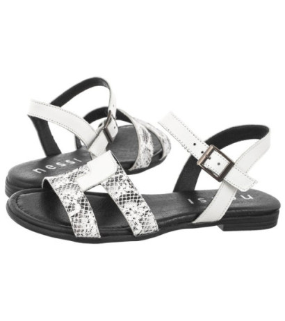 Nessi Białe 24632 (NE388-a) sandales