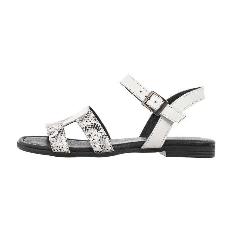 Nessi Białe 24632 (NE388-a) sandales