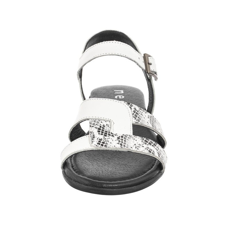 Nessi Białe 24632 (NE388-a) sandales