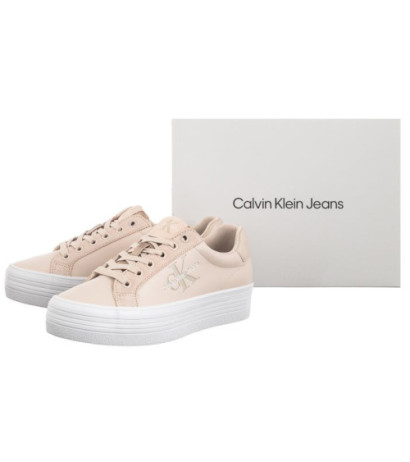 Calvin Klein Bold Vulc Flatf Low Mix Ml Mtr Whisper Pink/White YW0YW01492 0JV (CK504-a) kingad