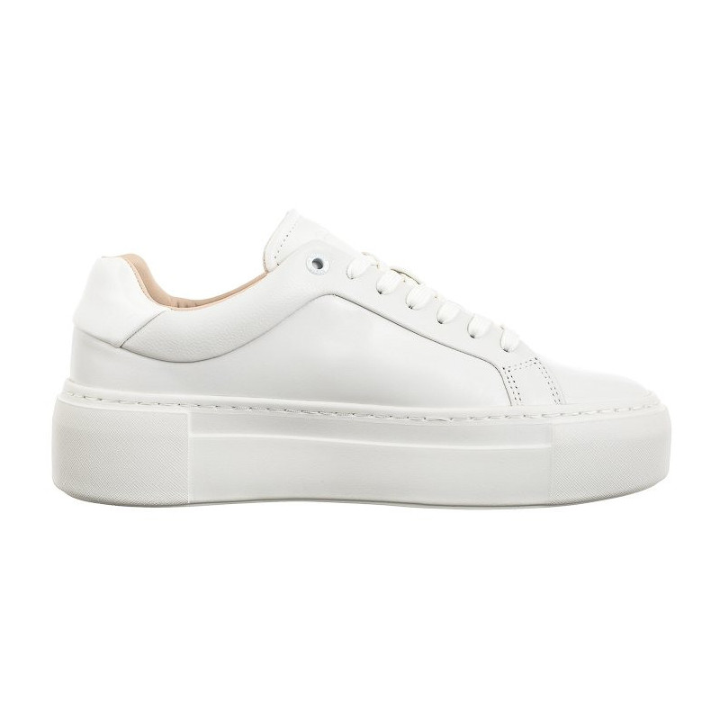 Calvin Klein Ff Cupsole LAce Up W/Ml Lth Triple White HW0HW02118 0K4 (CK510-a) spordijalatsid