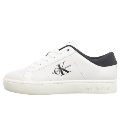 Calvin Klein Classic Cupsole Lowlaceup Lth Wn Bright White/Black YW0YW01444 0GM (CK511-a) kurpes