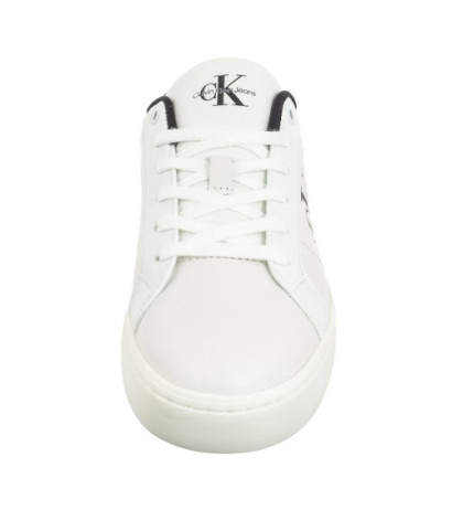 Calvin Klein Classic Cupsole Lowlaceup Lth Wn Bright White/Black YW0YW01444 0GM (CK511-a) kurpes