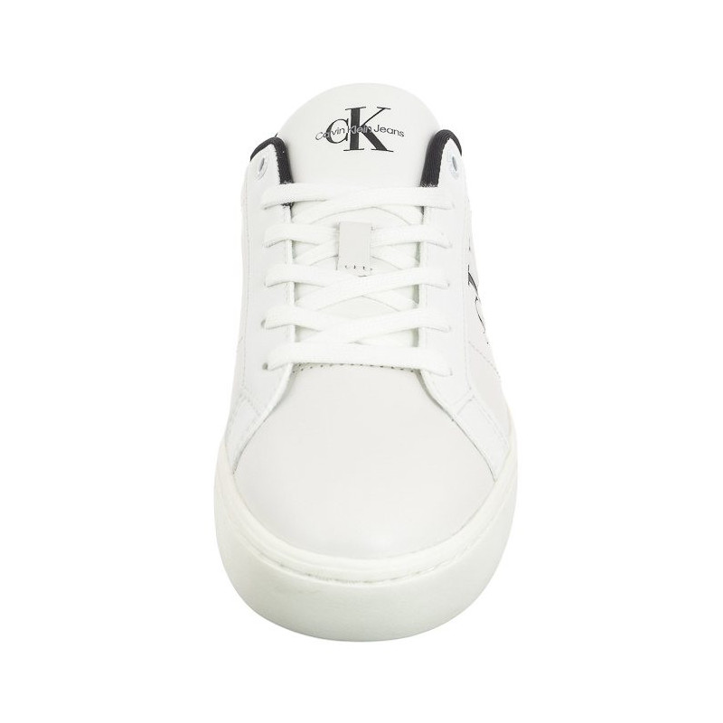Calvin Klein Classic Cupsole Lowlaceup Lth Wn Bright White/Black YW0YW01444 0GM (CK511-a) kurpes