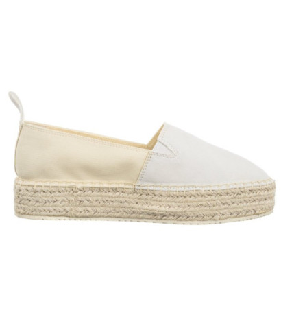 Calvin Klein Platform Espadrille Mix Ml Mtl Creamy White/White YW0YW001622 0F8 (CK513-b) apavi