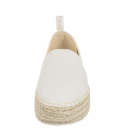 Calvin Klein Platform Espadrille Mix Ml Mtl Creamy White/White YW0YW001622 0F8 (CK513-b) apavi