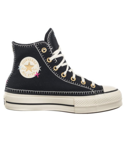 Converse CTAS Lift HI Black/Egret/Gold A08731C (CO693-a) kingad