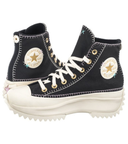 Converse Run Star Hike Hi Black/Egret/Gold A08733C (CO694-a) apavi