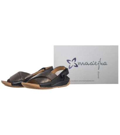 Maciejka Czarne 00994-63/00-5 (MA1236-b) sandalai
