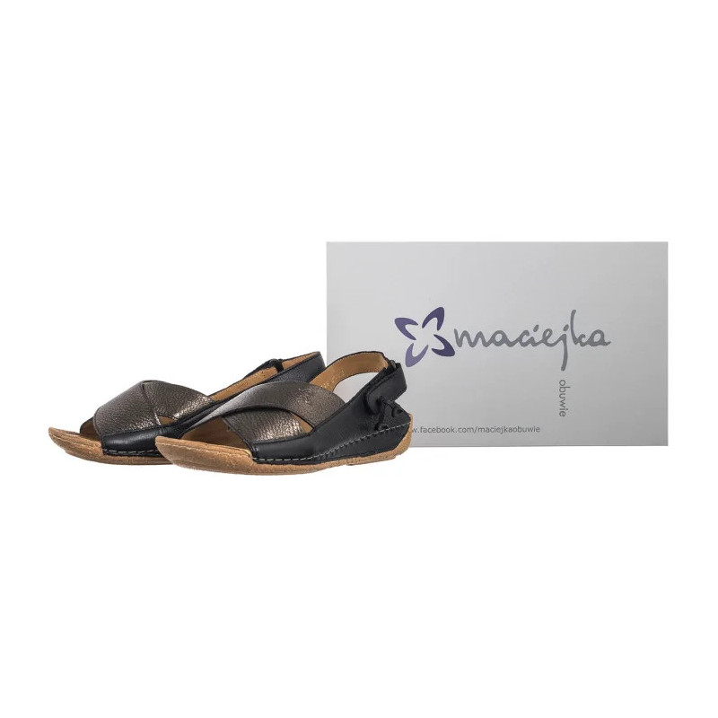 Maciejka Czarne 00994-63/00-5 (MA1236-b) sandalai