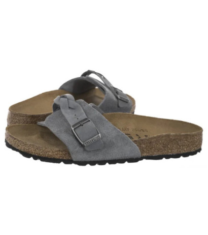 Birkenstock Oita Braided Basalt Gray 1029121 (BK264-b) Sieviešu apavi/Flip Flops