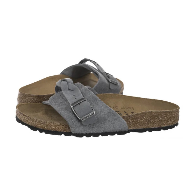 Birkenstock Oita Braided Basalt Gray 1029121 (BK264-b) Naiste kingad/klappide klapid