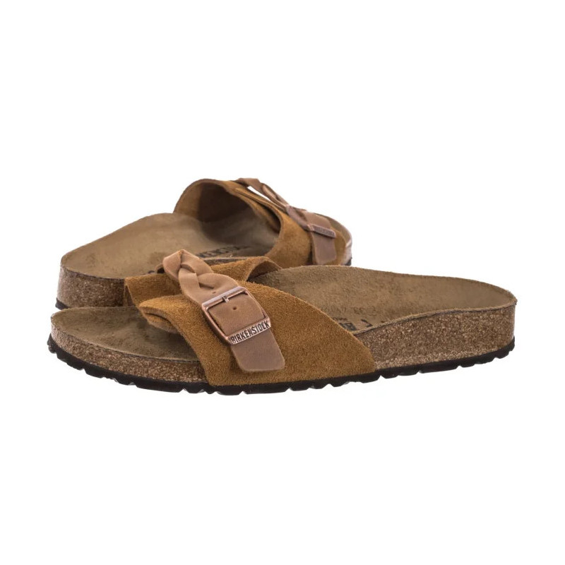 Birkenstock Oita Braided Mink 1026742 (BK264-d) Naiste kingad/klappide klapid