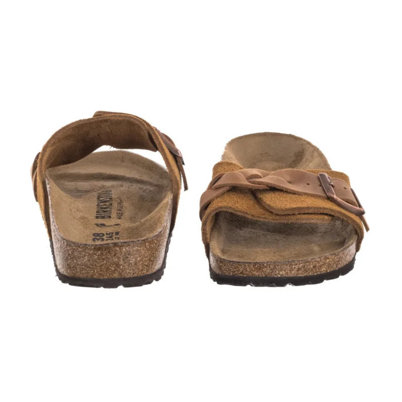 Birkenstock Oita Braided Mink 1026742 (BK264-d) Women's Shoes/Flip Flops