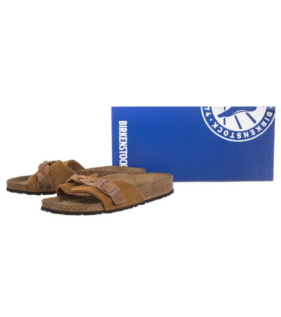 Birkenstock Oita Braided Mink 1026742 (BK264-d) Women's Shoes/Flip Flops