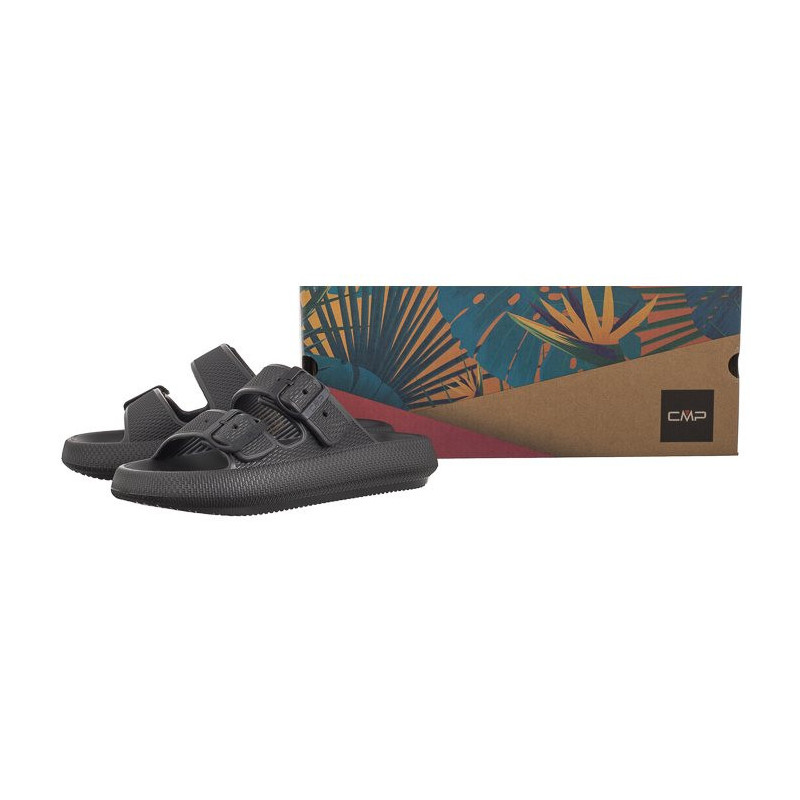 CMP Belem Wmn Slipper 3Q90646 U901 Nero (CM24-b) Sieviešu apavi/Flip Flops