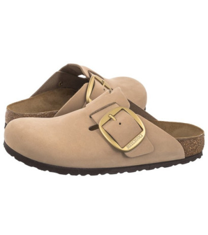 Birkenstock Boston Big Buckle Sandcastle 1028052 (BK267-a) Moteriški batai/šlepetės