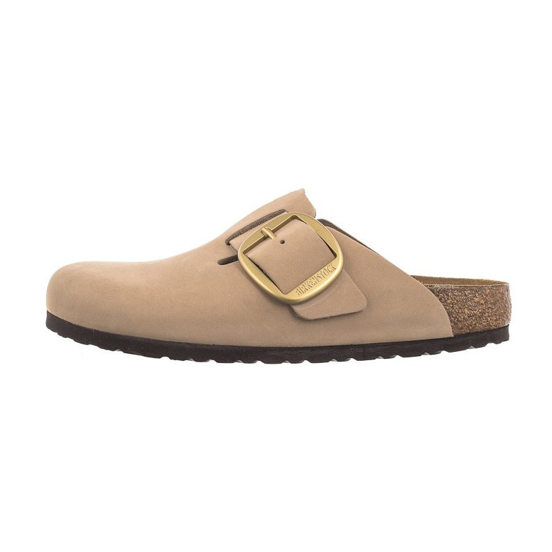 Birkenstock Boston Big Buckle Sandcastle 1028052 (BK267-a) Women's Shoes/Flip Flops