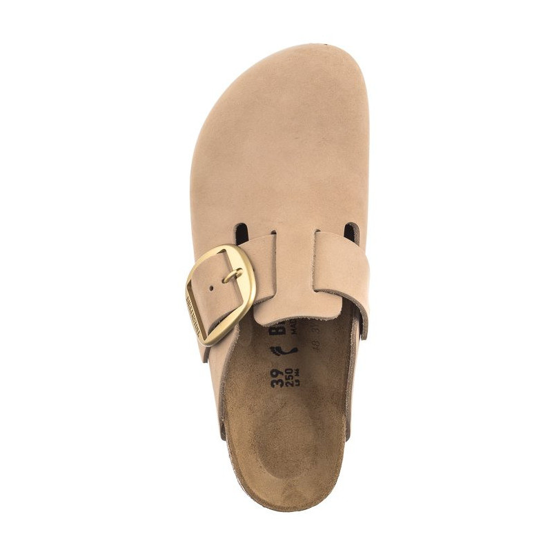 Birkenstock Boston Big Buckle Sandcastle 1028052 (BK267-a) Women's Shoes/Flip Flops