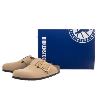Birkenstock Boston Big Buckle Sandcastle 1028052 (BK267-a) Sieviešu apavi/Flip Flops