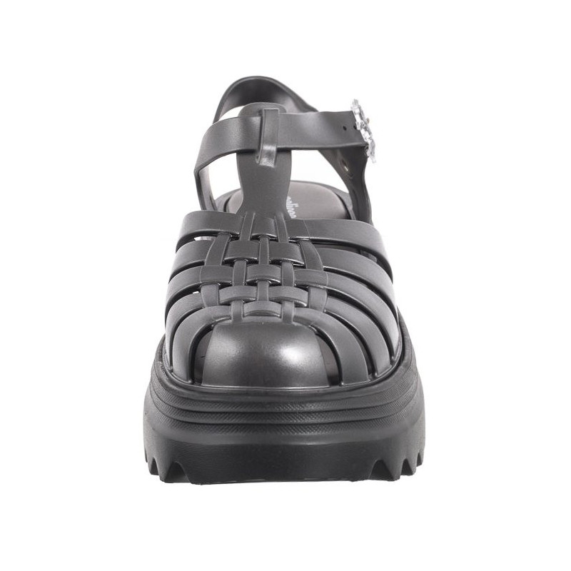 Melissa Possession Platform II 35818/AX291 Black/Silver  (ML322-a) sandalai