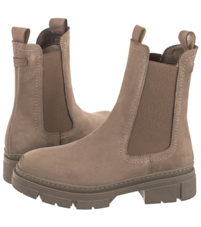 Tamaris Beżowe 1-25901-41 405 Dune Nubuc (TM499-a) shoes