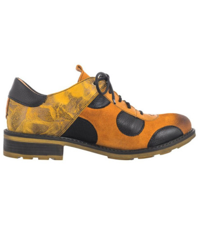 Maciejka Żółte/Czarne 06559-07/00-5 (MA1250-a) shoes